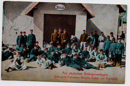 Gest. "Cöln Mülheim", Köln, "Aus Deutschen Gefangenenlagern", Litho, Gel. 1915 - Presidio & Presidiarios