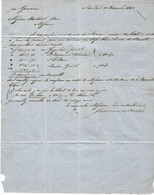1864 BANQUE COMMERCE NEGOCE INTERNATIONAL NAVIGATION Ferdinand Hertz NEW YORK Pour FOULD BANQUE PARIS - Estados Unidos