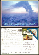 USA America Madison Winter Motive Nice Stamp # 35822 - Madison