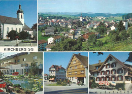 Kirchberg SG - Multivue  (5 Bilder)        Ca. 1980 - Kirchberg