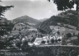 Wattwil -  Mit Burg Yberg & Kloster Sta Maria Der Engel           Ca. 1950 - Wattwil