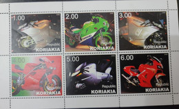 SO) RUSSIAN REPUBLIC, MOTORCYCLES, HIGH CAPACITY, MNH - Unused Stamps