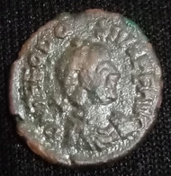 Roman Empire , Follis - Theodosius I (SALVS REIPVBLICAE; Cyzicus)(388-392)., Gomaa - El Bajo Imperio Romano (363 / 476)