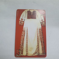 Plastine-(PS-PAL-0005C)-Bridal Dress From Yazour-(443)-(5/1999)(15₪)(0027-186657)-used Card+1card Prepiad Free - Palestine