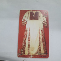 Plastine-(PS-PAL-0005F)-Bridal Dress From Yazour-(455)-(3/2000)(15₪)(0015-098457)-used Card+1card Prepiad Free - Palestine