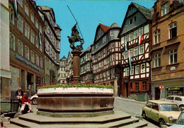 ! Moderne Ansichtskarte 1972 Marburg, Autos, Cars, Mini - PKW