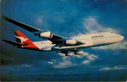 ! Moderne Ansichtskarte 1992, Quantas, Boeing 747, Airplane, Flugzeug - 1946-....: Ere Moderne