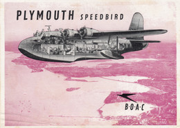 CPA - Hydravion Short Plymouth Speedbird - Compagnie British Overseas Airways Corporation - 1919-1938: Interbellum