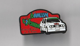 PIN'S THEME SPORT AUTOMOBILE  RALLYE DE L'YONNE - Rallye