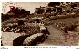 RPPC WESTCLIFF ON SEA THE CLIFF SHELTER AND GARDENS - Southend, Westcliff & Leigh