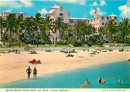 Antilles - Bahamas - Nassau - Sheraton British Colonial Hôtel And Beach - Scènes De Plage - CPM - Carte Neuve - Voir Sca - Bahamas
