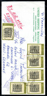 GRECE. N°1260 De 1977 Sur Enveloppe Ayant Circulé. Banque Nationale Du Pirée. - Storia Postale