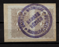 1934- Hungary- Revenue-used-01 - Steuermarken