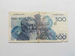BELGIO 500 FRANCS - 500 Francs