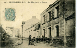44 - LE CELLIER - La Mairie Et Le Bourg - Le Cellier