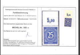 Gemeinschaftsausgaben,926c,OR Pdgz,xx,Befund - Postfris