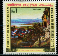 PK0165 Pakistan 1970 Scenery And Historic Site 1V MNH - Pakistan