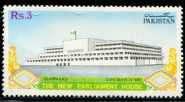 PK0176 Pakistan 1987 Parliament Building 1V MNH - Pakistan