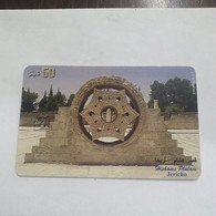 Plastine-(PS-PAL-0007)-Hisham Palace-Jericho-(468)-(8/1999)(50₪)(0105-036901)-used Card+1card Prepiad Free - Palestine