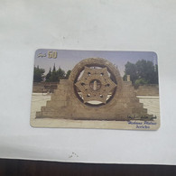 Plastine-(PS-PAL-0007)-Hisham Palace-Jericho-(469)-(8/1999)(50₪)(0105-021280)-used Card+1card Prepiad Free - Palästina