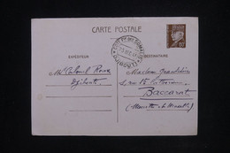 CÔTE DES SOMALIS - Entier Postal Pétain D'un Soldat De Djibouti Pour La France En 1941 - L 120232 - Brieven En Documenten