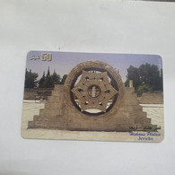 Plastine-(PS-PAL-0007)-Hisham Palace-Jericho-(470)-(8/1999)(50₪)(0105-000588)-used Card+1card Prepiad Free - Palestina