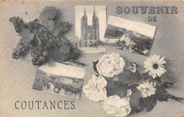 50-COUTANCES- SOUVENIR DE COUTANCES- MULTIVUES - Coutances