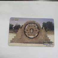 Plastine-(PS-PAL-0007)-Hisham Palace-Jericho-(472)-(8/1999)(50₪)(0105-045917)-used Card+1card Prepiad Free - Palästina