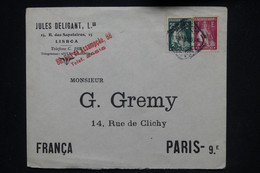 PORTUGAL - Enveloppe Commerciale De Lisbonne Pour Paris En 1931 - L 120249 - Covers & Documents