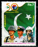 PK0229 Pakistan 2007 Flag And Army 1V MNH - Pakistan