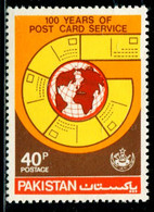 PK0241 Pakistan 1981 Postcard Centennial 1V MNH - Pakistan