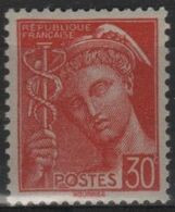 FR 1778 - FRANCE N° 412 Neuf** Mercure - 1938-42 Mercurio