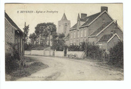 Beveren Aan De IJzer 3  BEVEREN - Eglise Et Presbytère 1923 - Alveringem