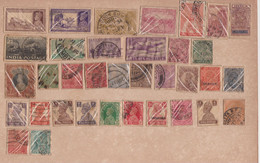 India Used Stamp Collection 35 Stamps - Verzamelingen & Reeksen