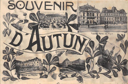 71-AUTUN- SOUVENIR D'AUTUN MULTIVUES - Autun