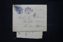 ROUMANIE - Enveloppe Avec Contenu Du Pensionnat De Demoiselles à Jassy En 1903 Pour La France - L 78725 - Covers & Documents