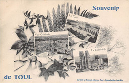 54-TOUL- SOUVENIR DE TOUL MULTIVUES - Toul