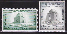 Pakistan 1964 Set Of Stamps Issued To Celebrate Death Anniversary In Mounted Mint - Pakistan