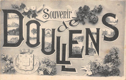 80-DOULLENS- SOUVENIR DE DOULLENS - Doullens