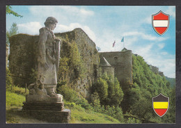 090149/ BOUILLON, Le Château Et La Statue De Godefroid De Bouillon - Bouillon