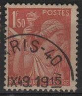 FR 1699 - FRANCE N° 652 Obl. Type Iris - Usados