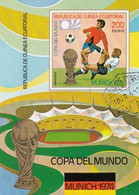 GUINEA EQUATORIAL Block 95,used,football - Usati