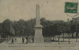 88 - SENONES - Monument Commémoratif De La Réunion De La Principauté De Salm à La France - Senones