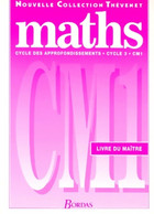 Mathématiques Cm1. Livre Du Maître De Thevenet (1996) - 6-12 Ans