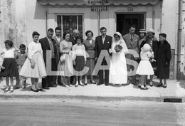 1958 FARMACIA LEITÃO CASAMENTO ODIVELAS PORTUGAL 60mm NEGATIVES SET NOT PHOTO FOTO LCAS246 - Non Classés