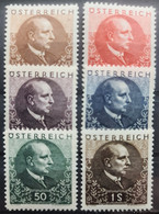 AUSTRIA 1931 - MNH - ANK 512-517 - Complete Set! - Ungebraucht