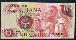 GHANA  P16f   10 CEDIS   2.1.1978  #B/2.     UNC. - Ghana