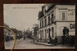 CPA Ak 1910's Orbec Hôtel De Lizieux Voyagée Animée - Orbec