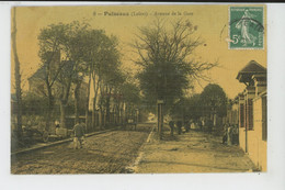 PUISEAUX - Avenue De La Gare (belle Carte Toilée) - Puiseaux