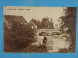 Renlies Pont Du Village (pêcheur) - Beaumont